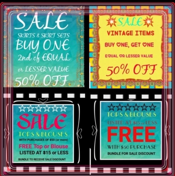 🌟Shop My Closet🌟SALE Promotion Ad🌟NOT FOR SALE - Picture 2 of 16